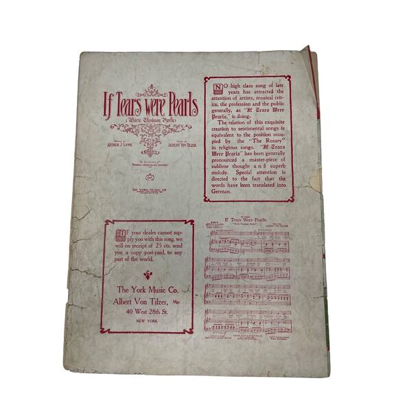 Put Your Arms Around Me Honey Sheet Music Junie McCree Albert VonTilzer - Picture 5 of 9